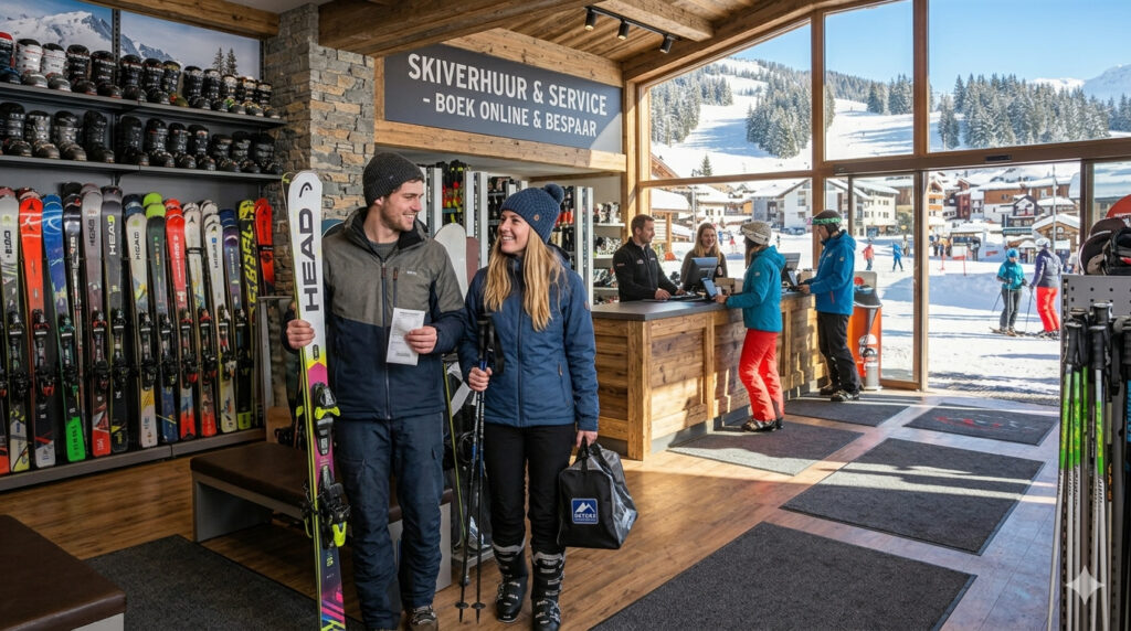 Skiverhuur winkel