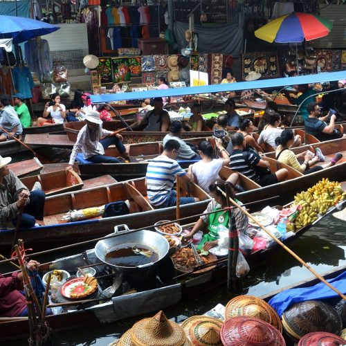 bangkok floating market PB